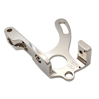 Image 3 of 1 ***BLACK NICKEL PLATED 7075 Aluminum*** Classic Liner/Shader Frame (Style 1)