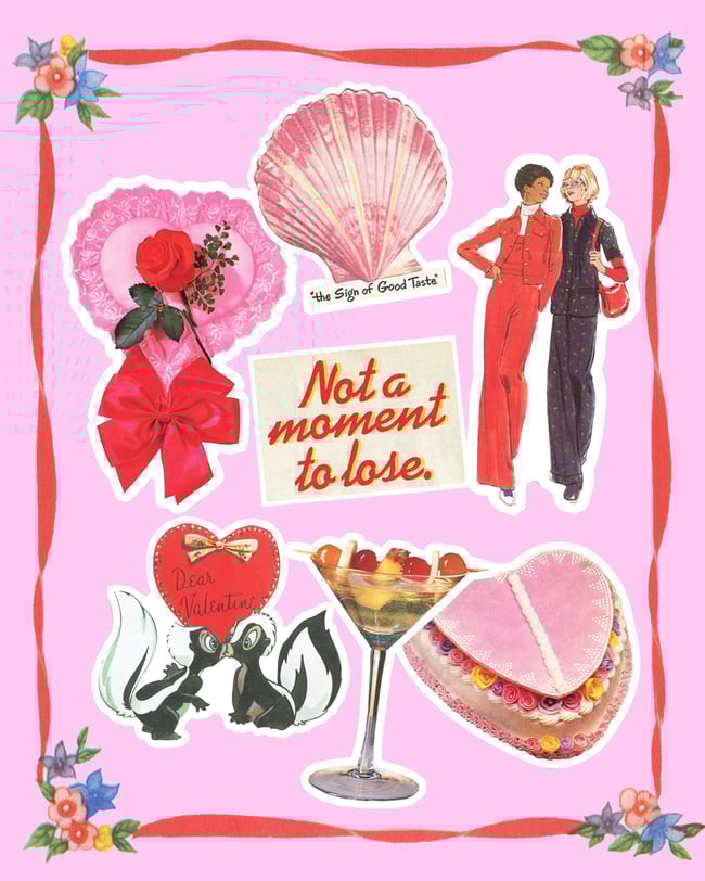 Love Pack (7x vinyl stickers)