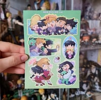Image 4 of Selection of A6 Sticker Sheets (Lucky Star, Apothecary Diaries, Mob Psycho 100)