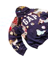 Image 5 of Re-worked 1 of 1 Batik Patchworks Flow Hoodie size XL