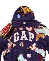 Image 6 of Re-worked 1 of 1 Batik Patchworks Flow Hoodie size XL