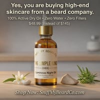 Image 4 of THE SIMPLE KIND: HER VERSION Luminous Night Oil - Neroli + Bakuchiol | 1 oz (Batch 001) 