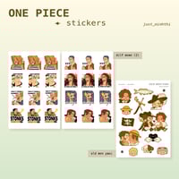 [pre-order] ONE PIECE: Stickers