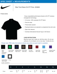 Image 3 of ROE 9 IESE Embroidered Nike Polo