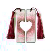Image 1 of Valentine's Heart Bookmark Set