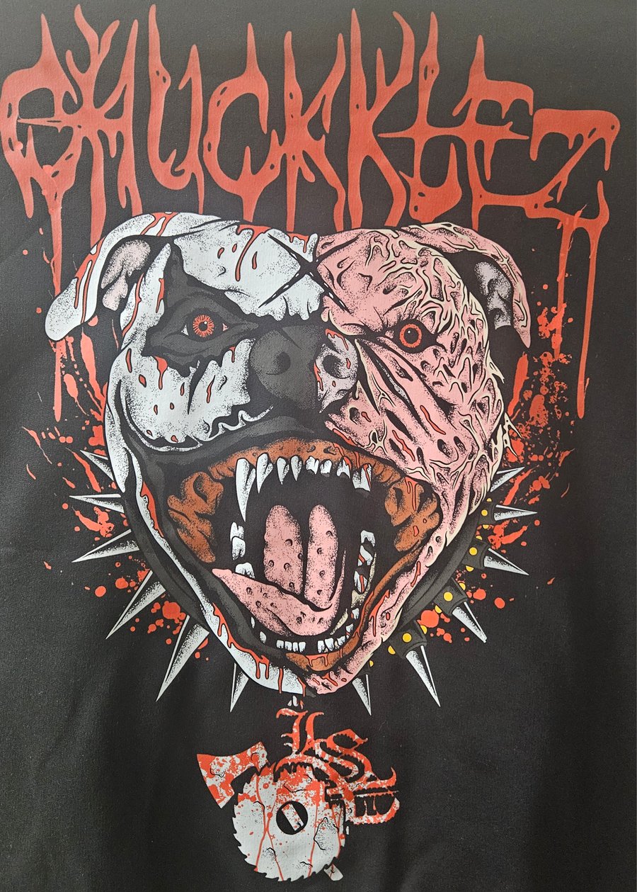 Image of CHUCKKLEZ  : SNUFF  BREED PULLOVER HOODIE 