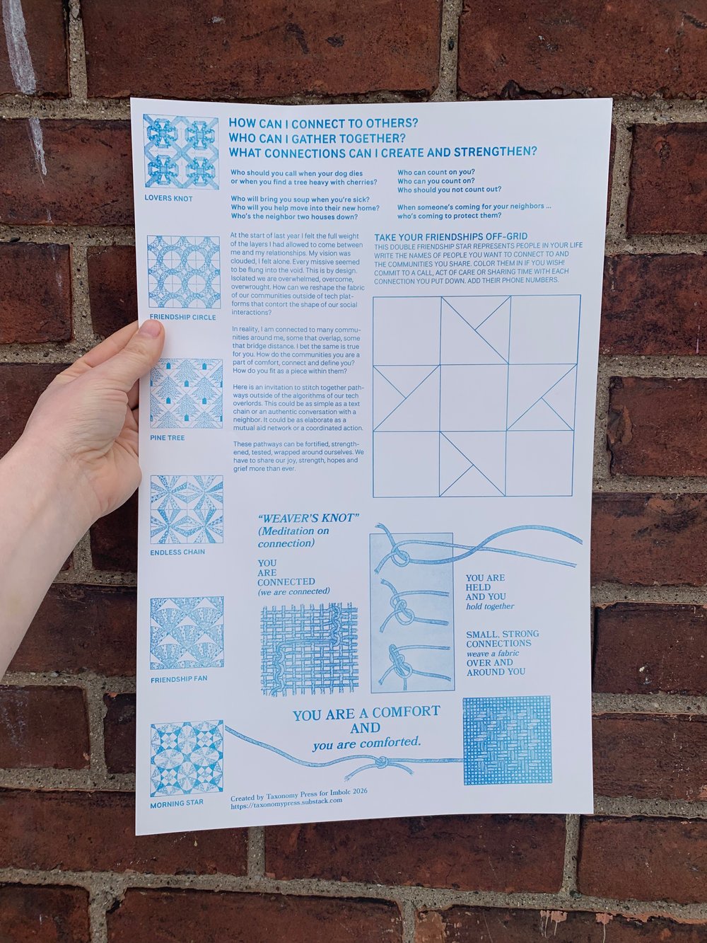 Weaver's Knot: Meditation on Connection