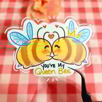 Image 1 of My Queen Bee Valentine's Day Sticker