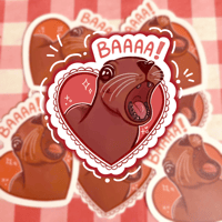 Image 1 of Silly Sea Lion Sticker