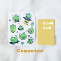 Image 4 of Working Cats Mini Sticker Sheet