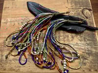 Image 7 of ‘Movement' . Beaded Tassel  earrings II