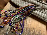 Image 12 of ‘Movement' . Beaded Tassel  earrings II