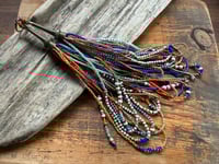 Image 16 of ‘Movement' . Beaded Tassel  earrings II