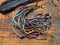 Image 20 of ‘Movement' . Beaded Tassel  earrings II