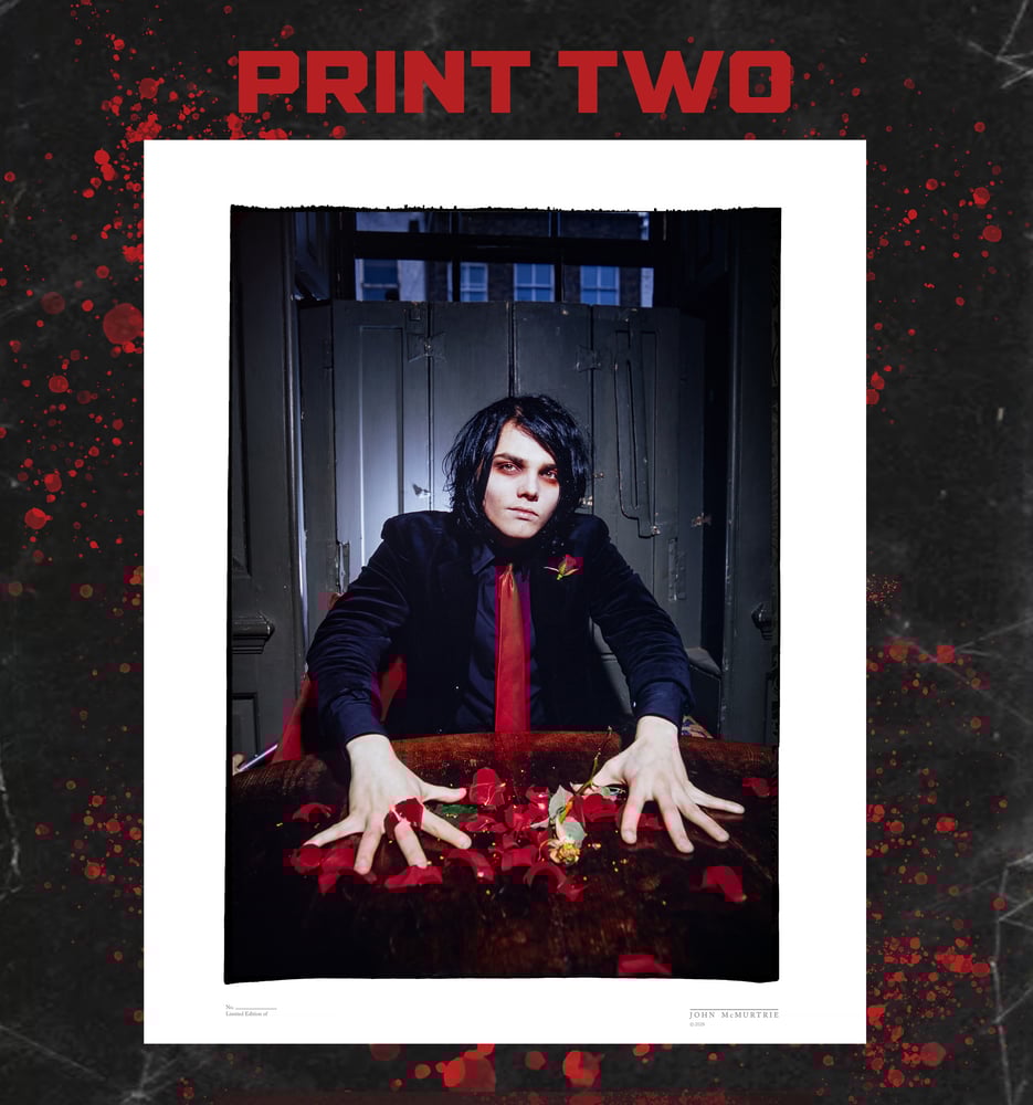 Image of GERARD WAY - MY CHEMICAL ROMANCE - VALENTINE 4