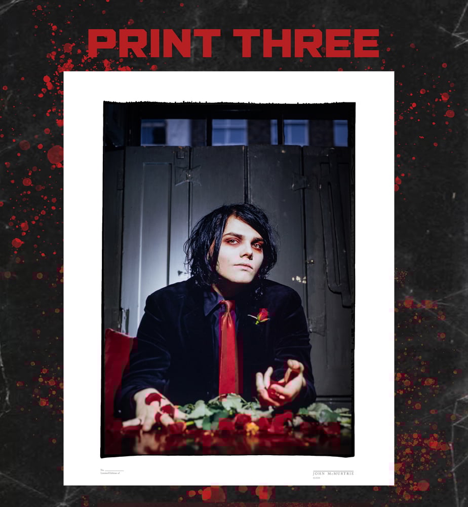 Image of GERARD WAY - MY CHEMICAL ROMANCE - VALENTINE 4