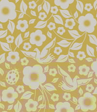 Image 2 of Folk Rock Wallpaper - Mustard