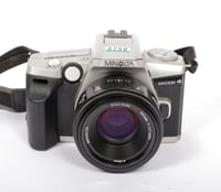 Image 2 of Minolta Maxxum 4/Dynax 4 35mm SLR film camera with 50mm F1.7 AF prime lens #2750