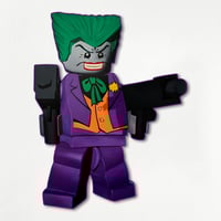 Image 1 of Lego Joker Cutout Print