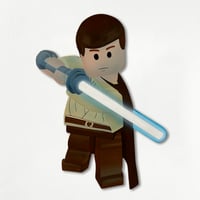 Lego Obi-Wan Kenobi Painting