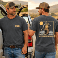 Image 5 of OWG - Waterfowler Decoys Left Sleeve Brand Unisex garment-dyed heavyweight t-shirt