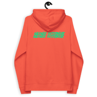 Image 3 of Orange “CHEEKS” Hoodie by Salonee Outerwear