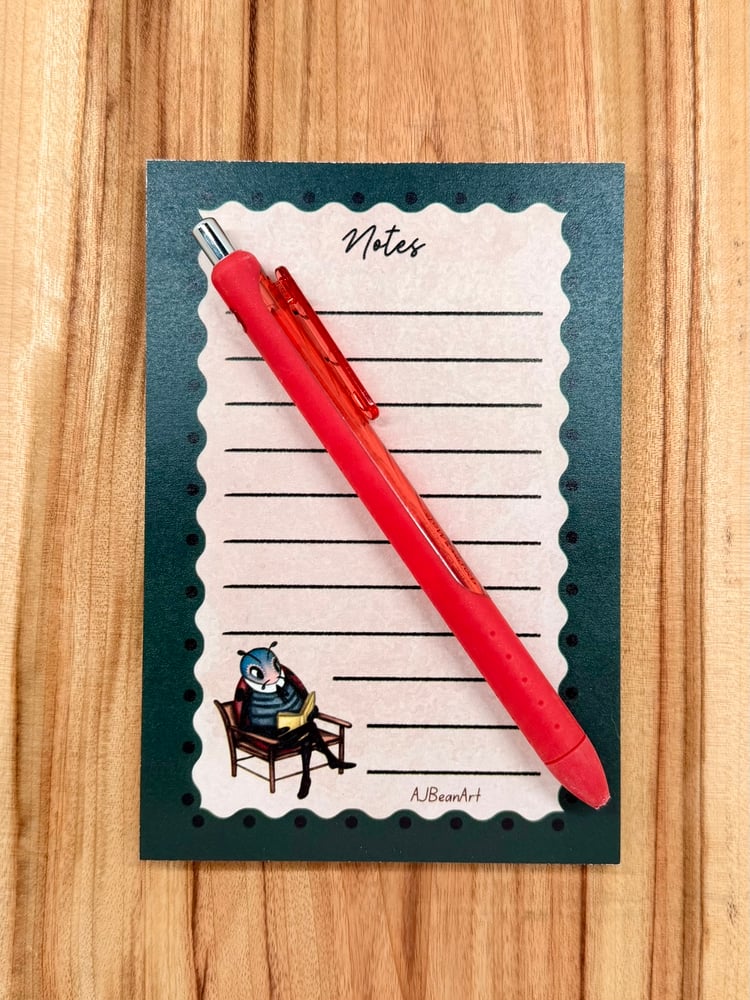 Image of Autumn Baking Post-it Notepad - (4" x 6")