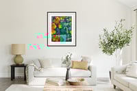 Image 5 of Hilary Pecis - Nasturtiums, Giclee Print, Contemporary Art Poster, Flowers Blossom Wall Decor