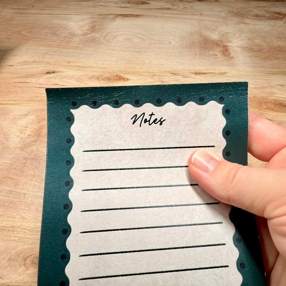 Image of Autumn Baking Post-it Notepad - (4" x 6")