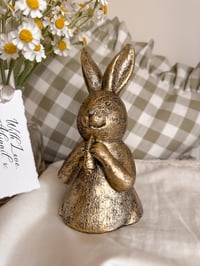 Brass Bunny With Carrot