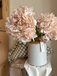 Giant Pale Pink Hydrangeas ( Set of 2 )