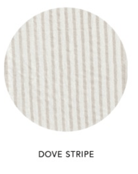 Image 7 of Dove Stripe Pillowcase