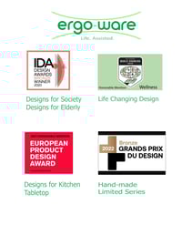 Image 4 of Gloss White - ErgoCup  by ergo-ware, 10 oz.