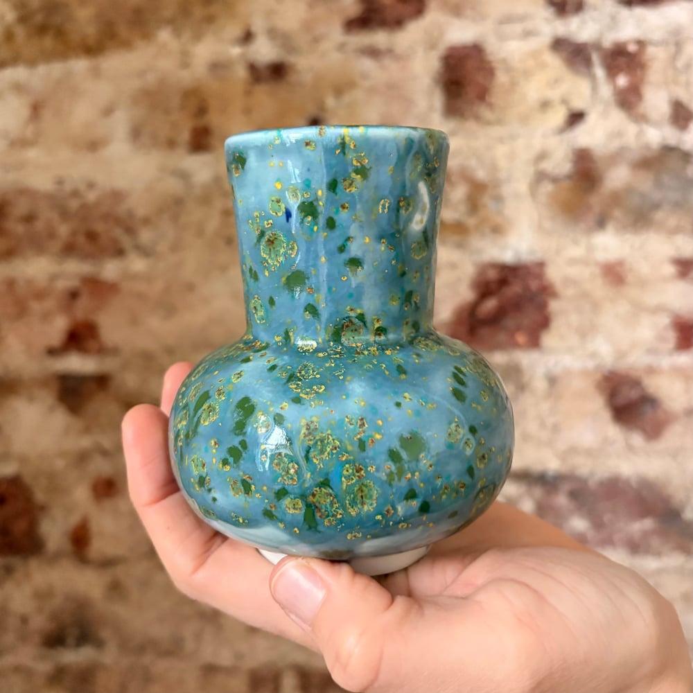 Image of Emerald Confetti Vase