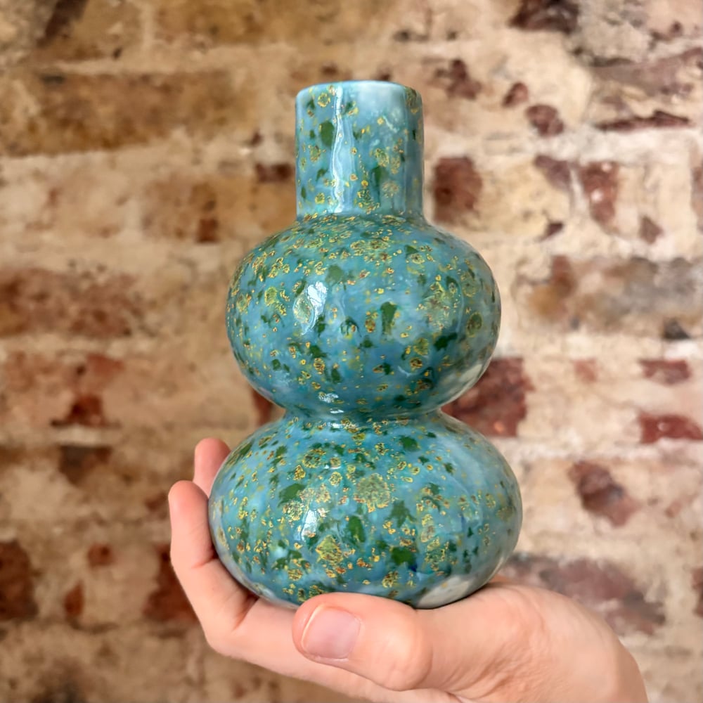 Image of Emerald Confetti Vase