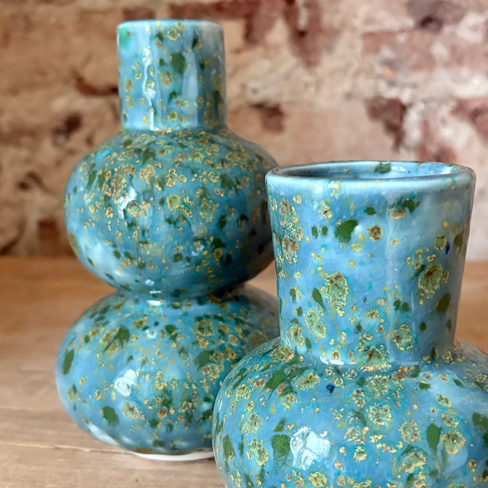 Image of Emerald Confetti Vase