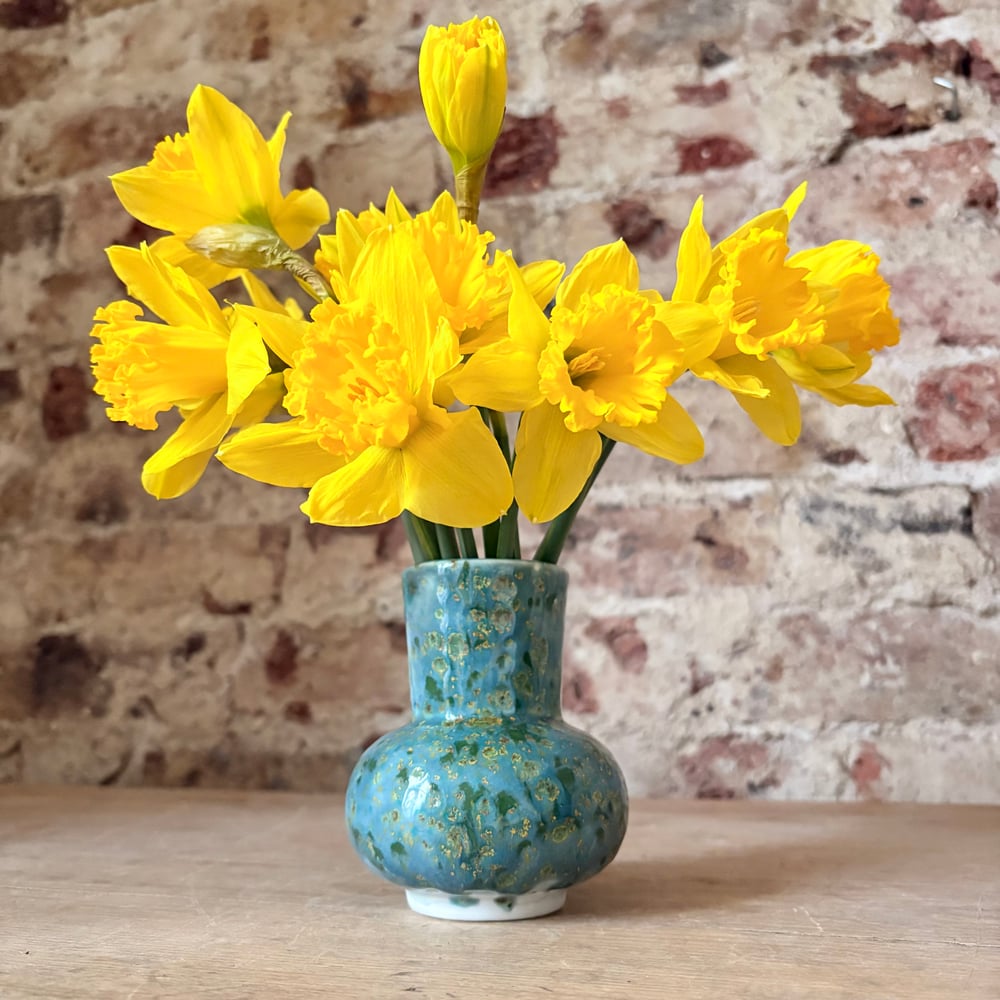 Image of Emerald Confetti Vase