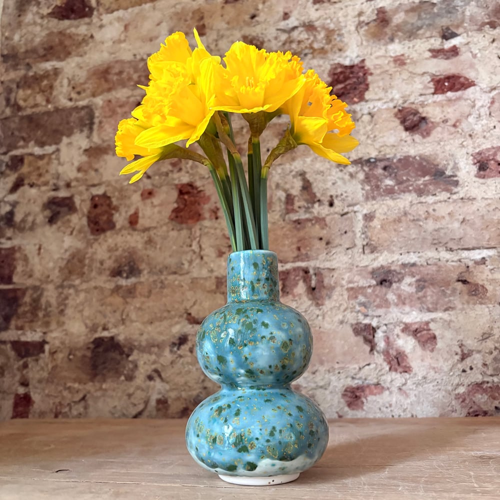 Image of Emerald Confetti Vase