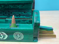 Image 3 of Vibrant Wood Incense & Cone Holder - Large