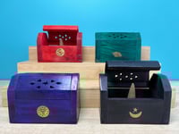 Image 2 of Vibrant Wood Incense Cone Holder - Mini 