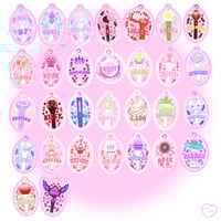 Image 1 of Fandom Acrylic Keychains Girl Groups, Solo & Others