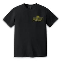 Image 1 of (PREORDER) Noise Real "California Gold" Black Shirt/Gold Ink