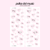 Image 2 of polka dot hearts