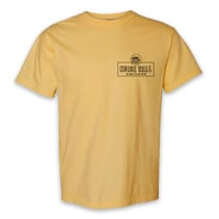 Image 1 of (PREORDER) Noise Real "California Gold" Gold Shirt/Black Ink  