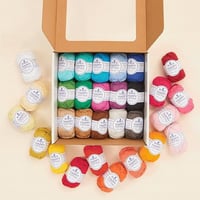 Image 2 of DMC 30 HAPPY COTTON ASSORTMENT BOX 30PCS