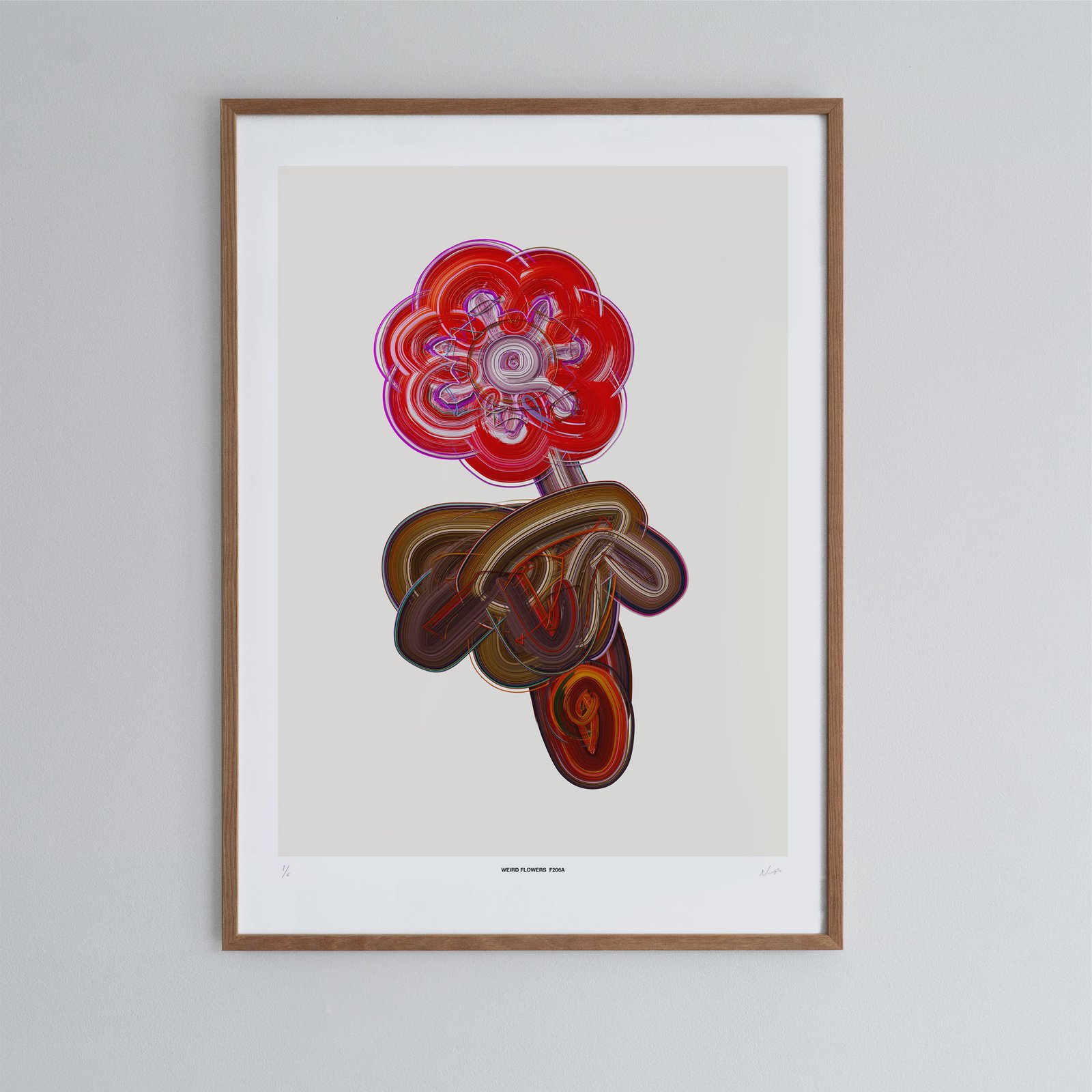 Weird Flowers F206A | Pawel Nolbert - Art Prints