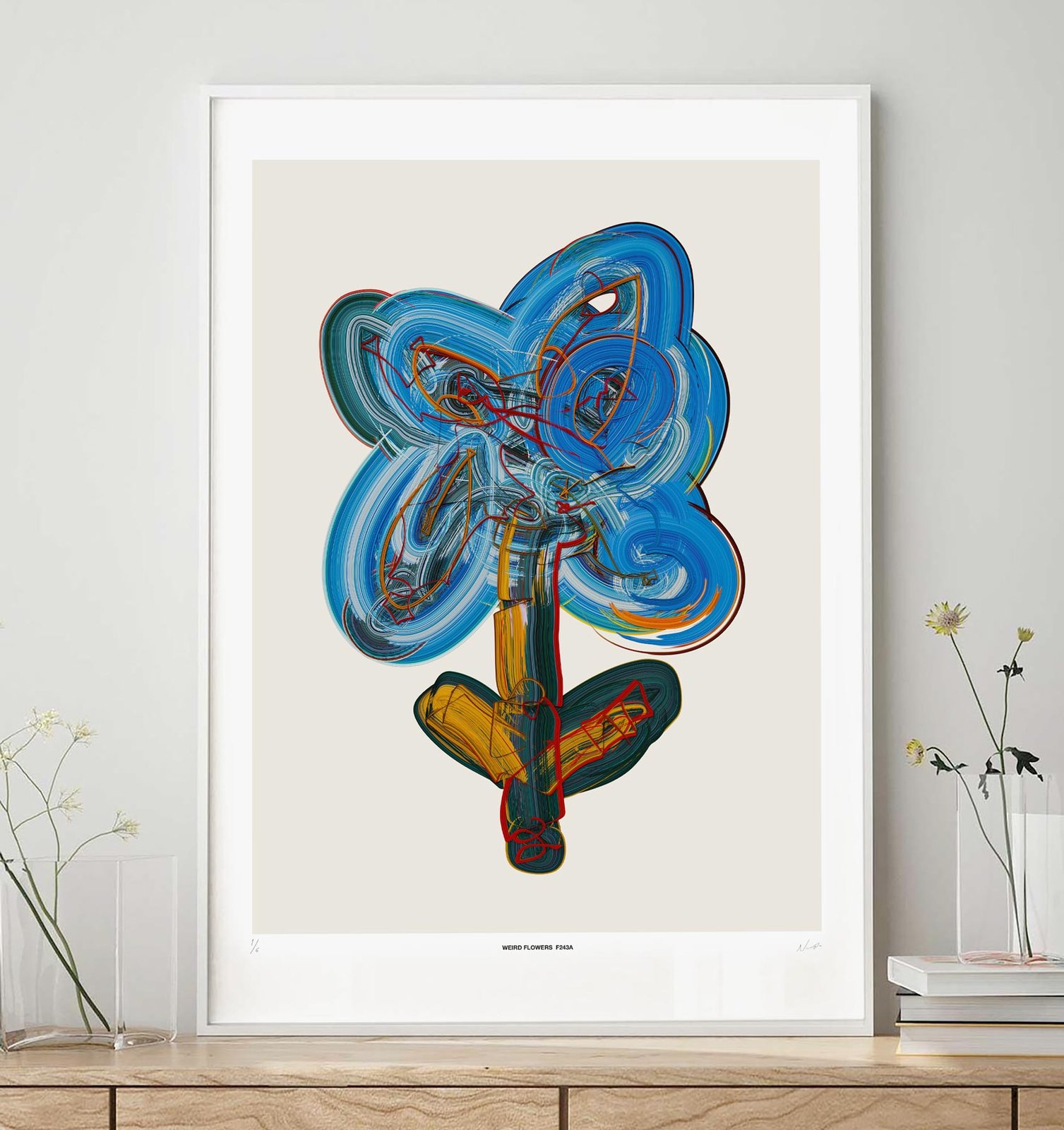 Weird Flowers F243A | Pawel Nolbert - Art Prints