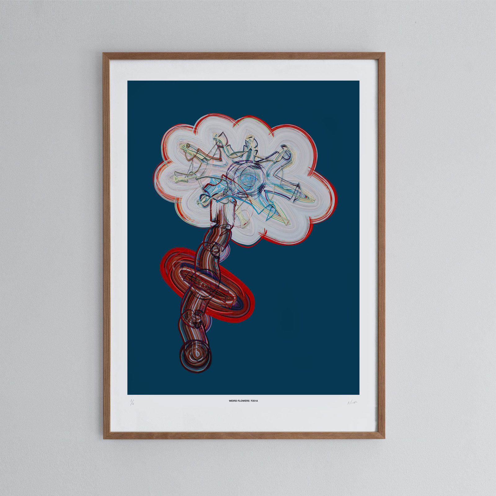 Weird Flowers F251A | Pawel Nolbert - Art Prints