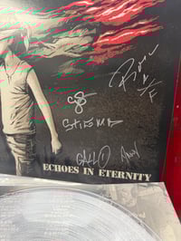 Image 2 of Agnostic Front-Echos In Eternity LP Signed Clear Vinyl