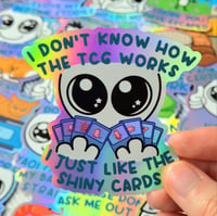 Image 3 of Funny Holographic Stickers